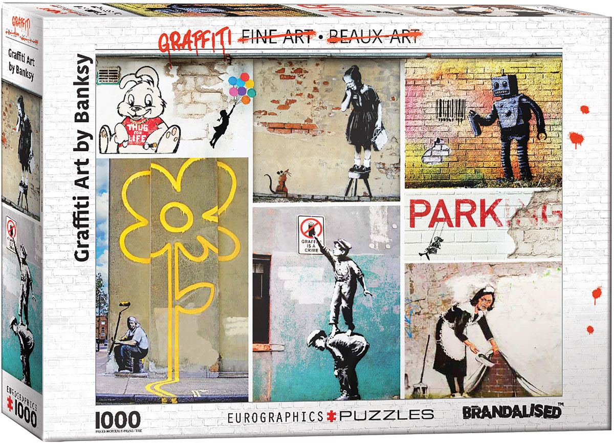 STREET ART 1000 PC PUZZLE