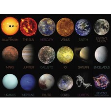 NEW YORK PUZZLE CO SOLAR SYSTEM 1000 PC PUZZLE