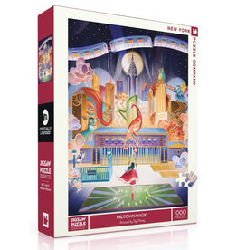 NEW YORK PUZZLE CO MIDTOWN MAGIC 1000 PC PUZZLE