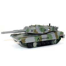 KINSMART DIECAST PULL BACK  ARMY TANK