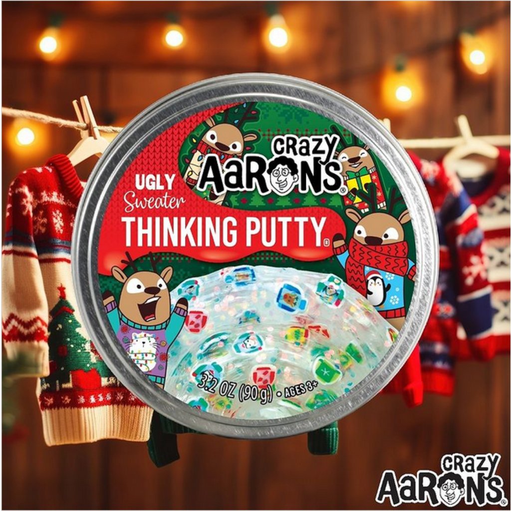 CRAZY AARONS PUTTY UGLY SWEATER THINKING PUTTY