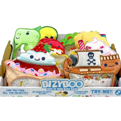 LICENSE 2 PLAY, INC BIZYBOO HIDE N SEEK BUSY BAGS SERIES 2