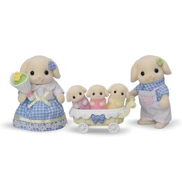 CALICO CRITTERS FLORA RABBIT FAMILY CALICO CRITTERS*