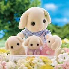 CALICO CRITTERS FLORA RABBIT FAMILY CALICO CRITTERS