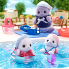CALICO CRITTERS SEAL FAMILY CALICO CRITTERS