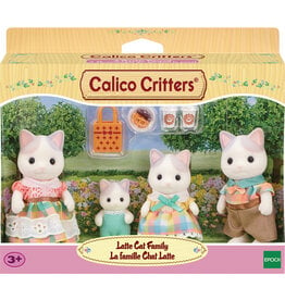 CALICO CRITTERS LATTE CAT FAMILY CALICO CRITTERS