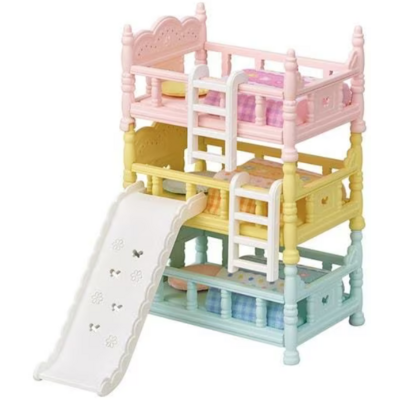 CALICO CRITTERS TRIPLE BUNK BEDS CALICO CRITTERS