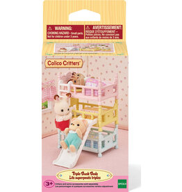 CALICO CRITTERS TRIPLE BUNK BEDS CALICO CRITTERS