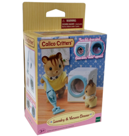 CALICO CRITTERS LAUNDRY & VACUUM CLEANER  CALICO CRITTERS