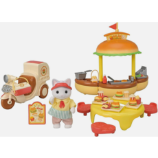 CALICO CRITTERS HAMBURGER STAND