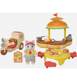 CALICO CRITTERS HAMBURGER STAND CALICO CRITTERS*