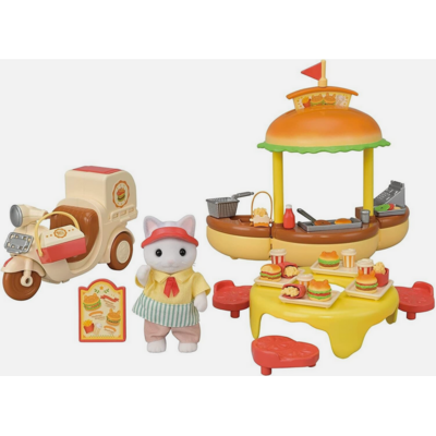 CALICO CRITTERS HAMBURGER STAND CALICO CRITTERS*