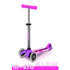 MICRO KICKBOARD USA MICRO MINI GLOW PLUS LED SCOOTER*