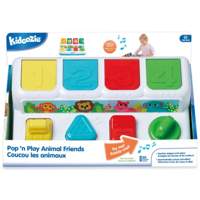 KIDOOZIE POP 'N PLAY ANIMAL FRIENDS