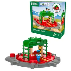 BRIO BRIO TURNTABLE & FIGURE