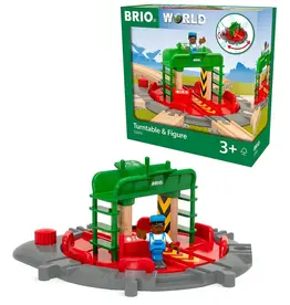 BRIO BRIO TURNTABLE & FIGURE