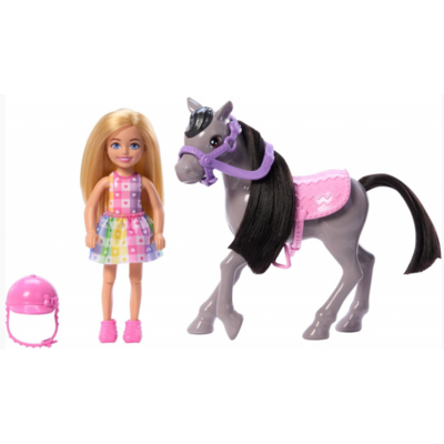 BARBIE CHELSEA DOLL & PONY