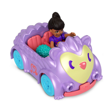 POLLY POCKET POLLY POCKET  VEHICLE AND FIGURINE