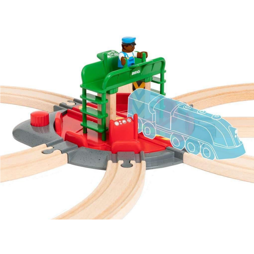BRIO BRIO TURNTABLE & FIGURE