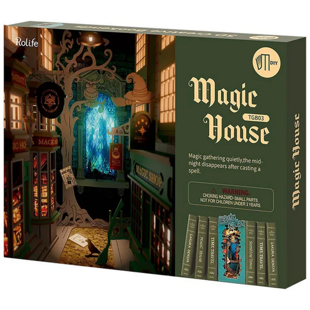 ROBOTIME MAGIC HOUSE DIY BOOK NOOK