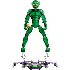 LEGO GREEN GOBLIN CONSTRUCTION FIGURE