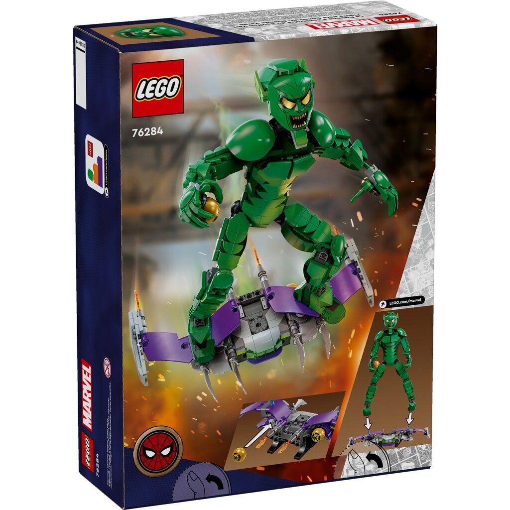 LEGO GREEN GOBLIN CONSTRUCTION FIGURE