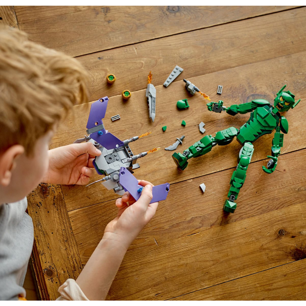 LEGO GREEN GOBLIN CONSTRUCTION FIGURE