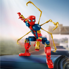 LEGO IRON SPIDER-MAN CONSTRUCTION FIGURE