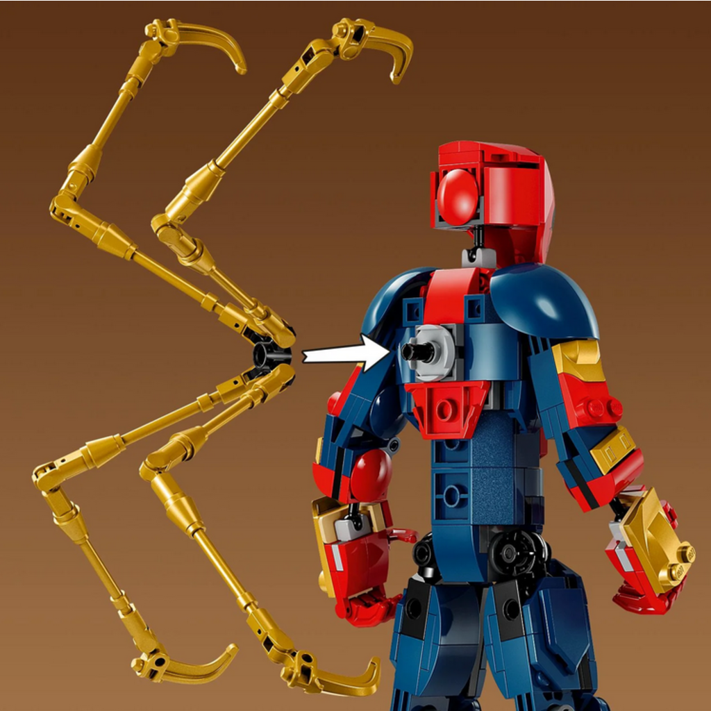 LEGO IRON SPIDER-MAN CONSTRUCTION FIGURE