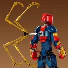 LEGO IRON SPIDER-MAN CONSTRUCTION FIGURE