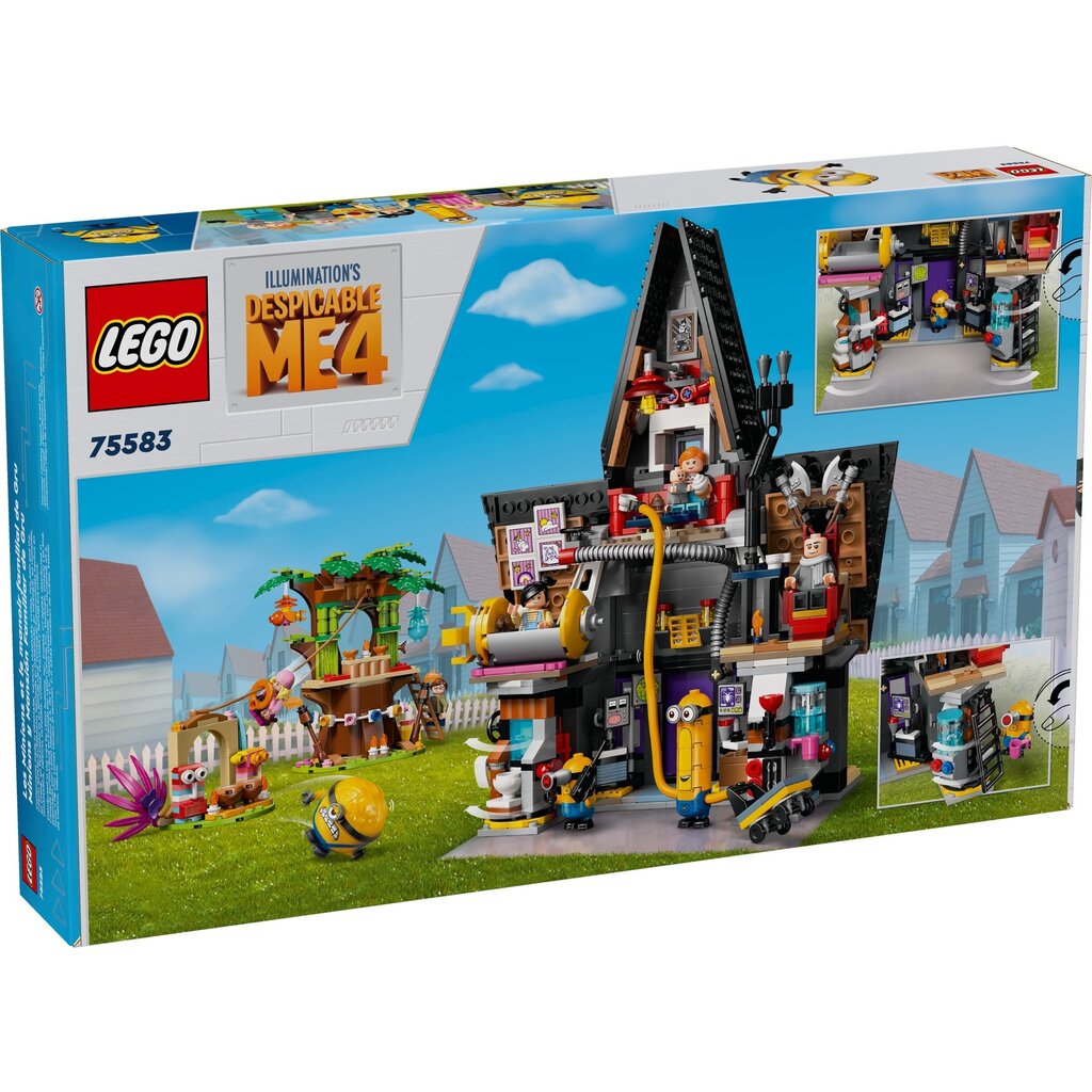 LEGO MINIONS AND GRU'S FAMILY MANSION