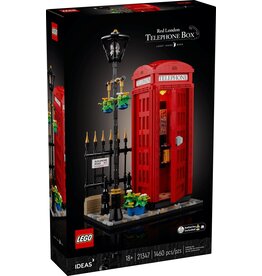 LEGO RED LONDON TELEPHONE BOX
