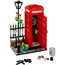 LEGO RED LONDON TELEPHONE BOX