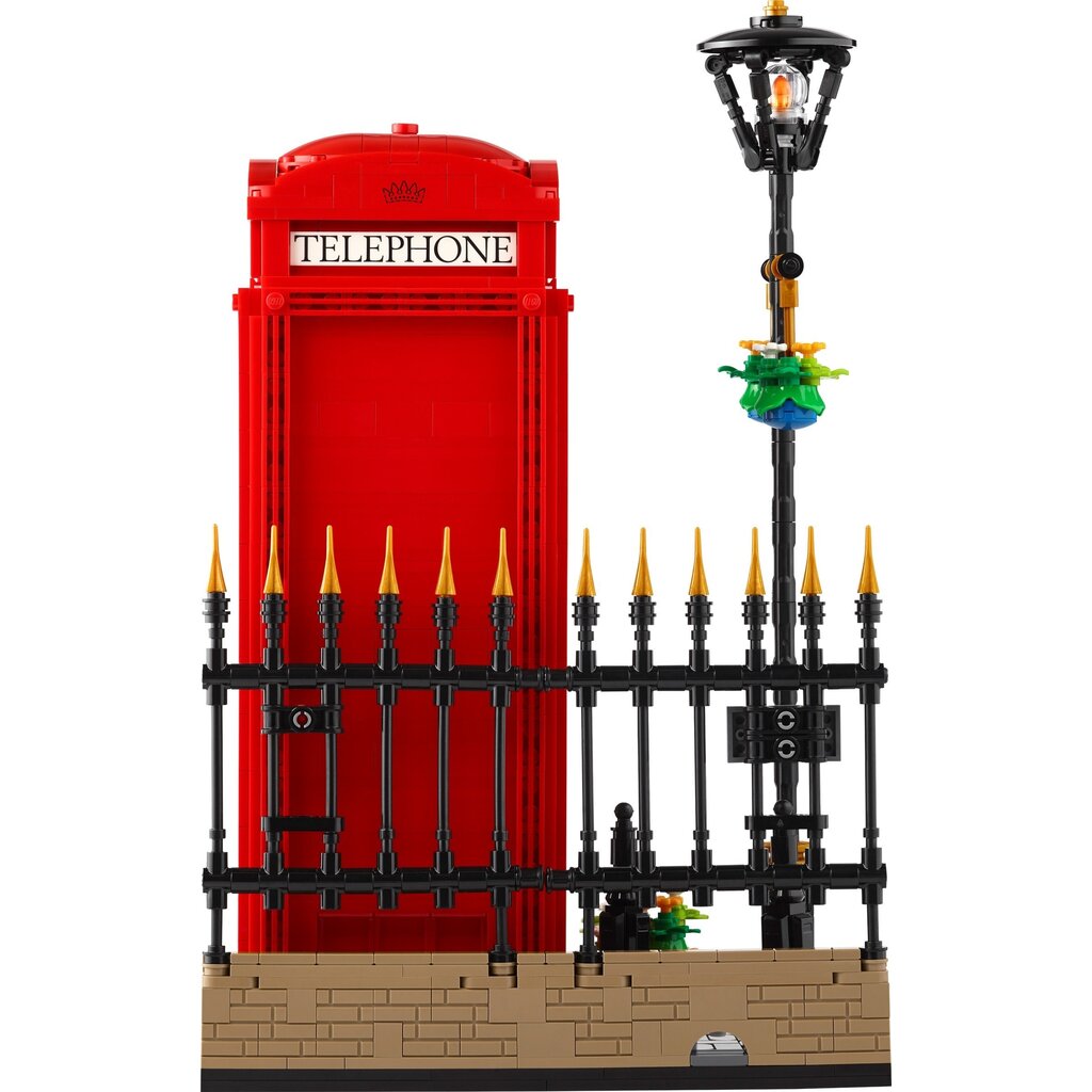 LEGO RED LONDON TELEPHONE BOX