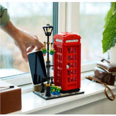 LEGO RED LONDON TELEPHONE BOX