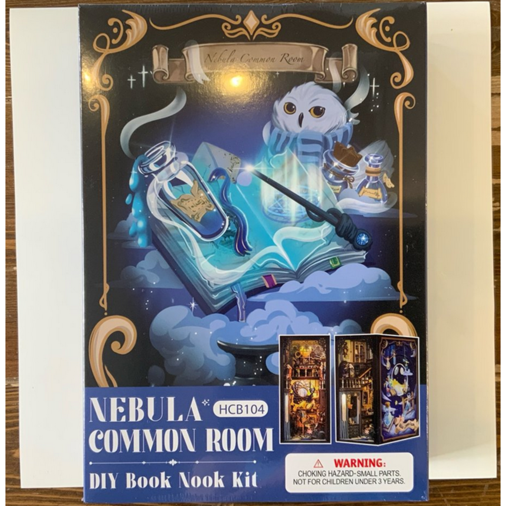 HANDS CRAFT NEBULA COMMON ROOM BOOK NOOK W/ DUST COVER