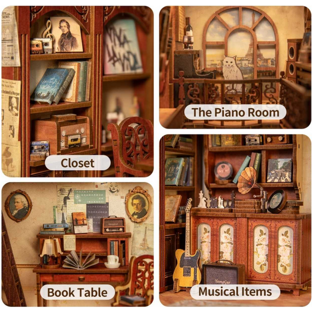 HANDS CRAFT THE SECRET RHYTHM BOOK NOOK W/ DUST COVER