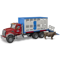 BRUDER TOYS AMERICA CATTLE TRANSPORT BRUDER