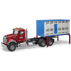 BRUDER TOYS AMERICA CATTLE TRANSPORT BRUDER