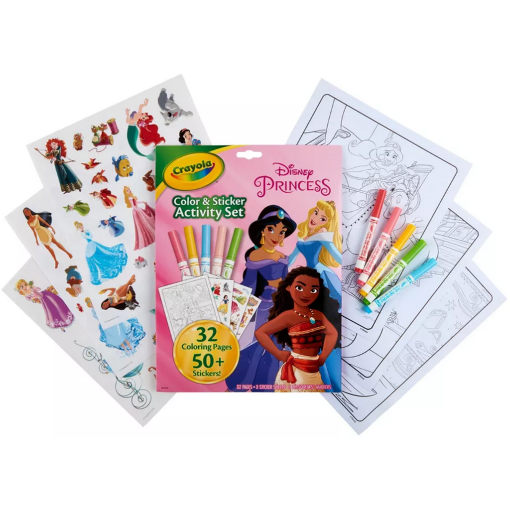 CRAYOLA CRAYOLA COLOR & STICKER ACTIVITY SET