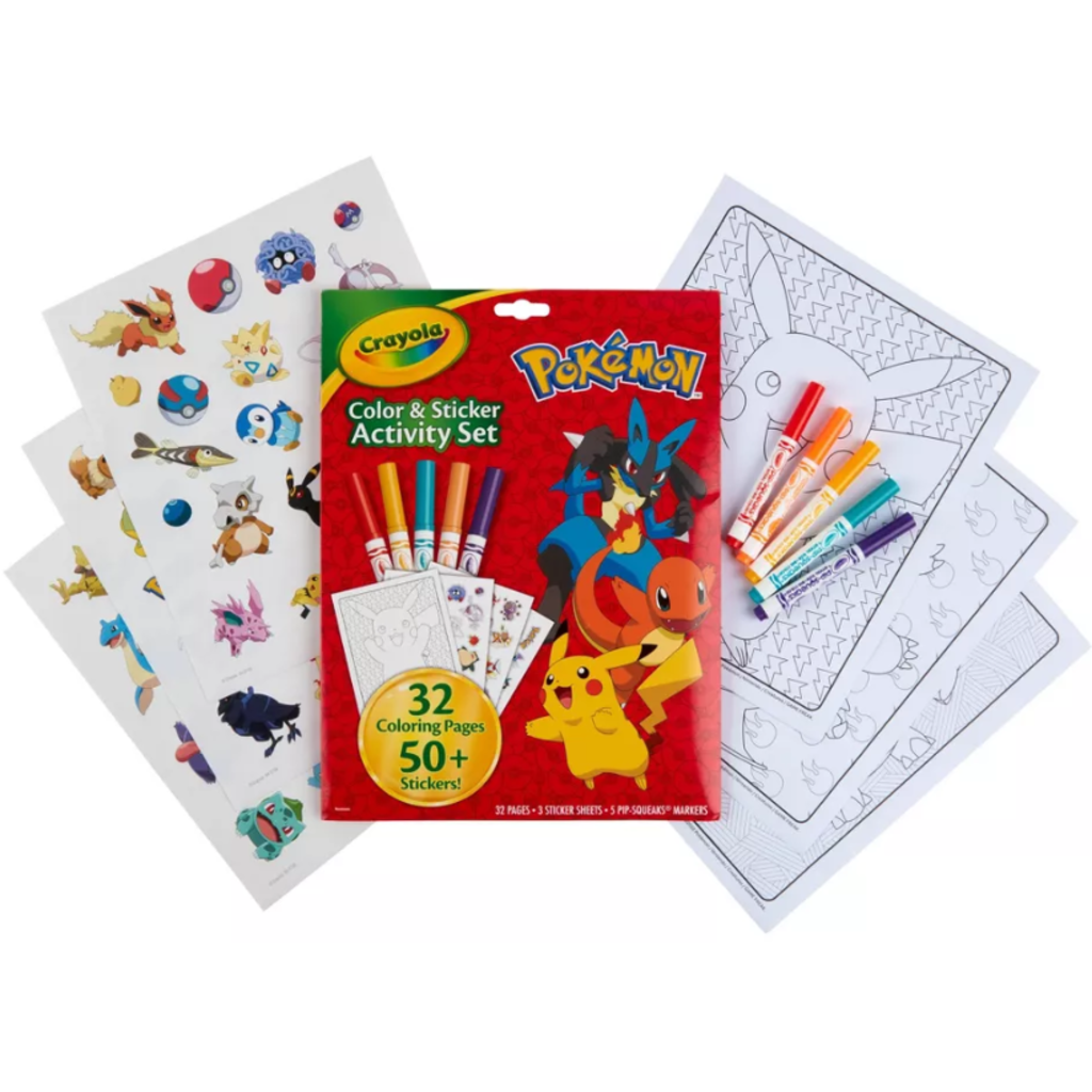 CRAYOLA CRAYOLA COLOR & STICKER ACTIVITY SET