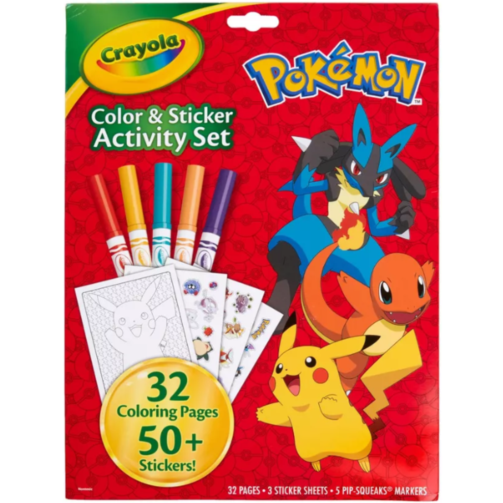 CRAYOLA CRAYOLA COLOR & STICKER ACTIVITY SET