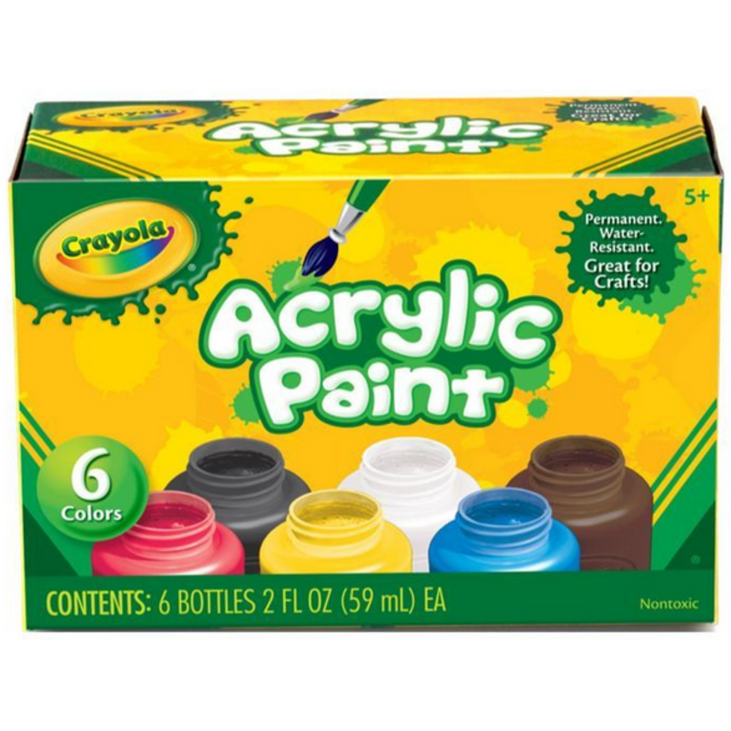 CRAYOLA ACRYLIC PAINT - THE TOY STORE