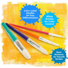 CRAYOLA ROUND BRUSH SET*