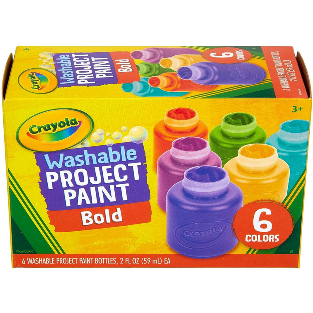 CRAYOLA WASHABLE PROJECT PAINT SET