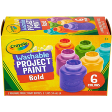 CRAYOLA WASHABLE PROJECT PAINT SET