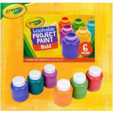 CRAYOLA WASHABLE PROJECT PAINT SET
