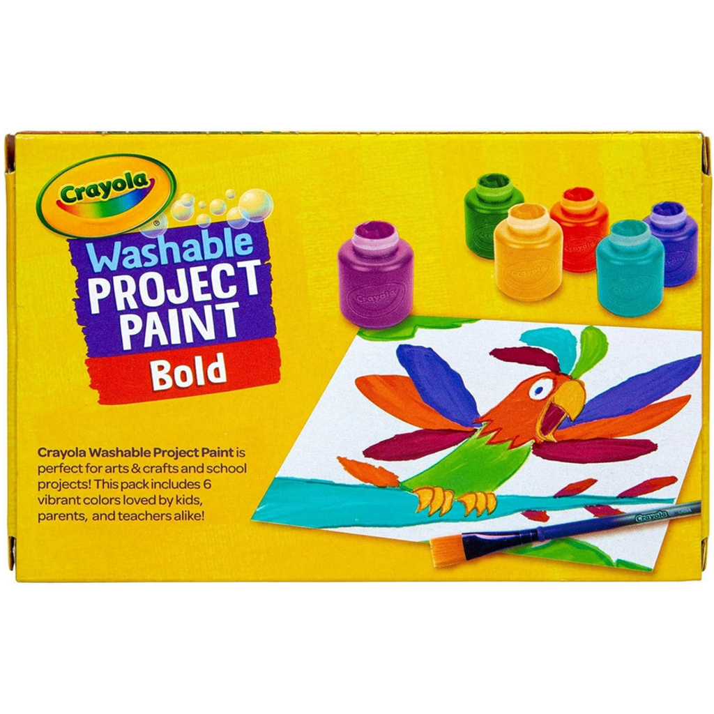 CRAYOLA WASHABLE PROJECT PAINT SET