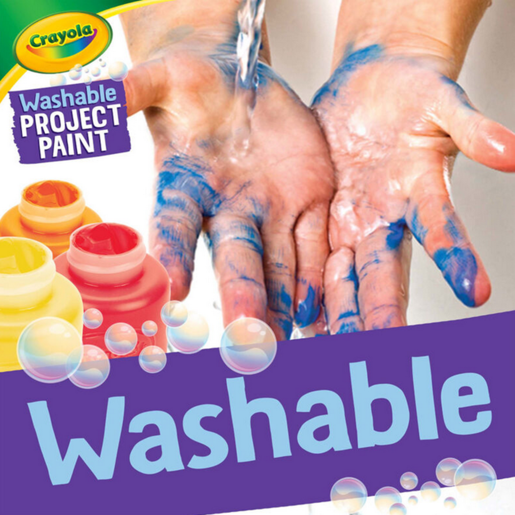 CRAYOLA WASHABLE PROJECT PAINT SET