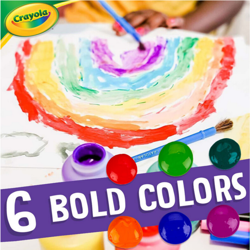 CRAYOLA WASHABLE PROJECT PAINT SET